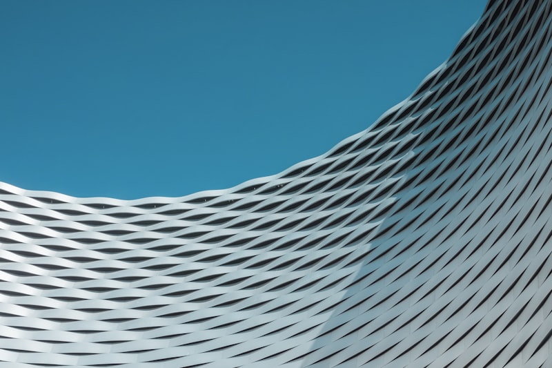 Colorful abstract architecture
